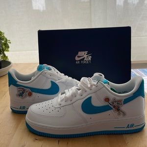 Nike Air Force 1 Low Haré Space Jam US Men’s Size 8.5 - New Verified